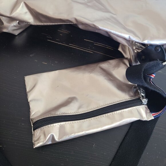 Jack Gomme Paris Liris Shoulder Bag Crossbody Metal Gold - Picture 11 of 11